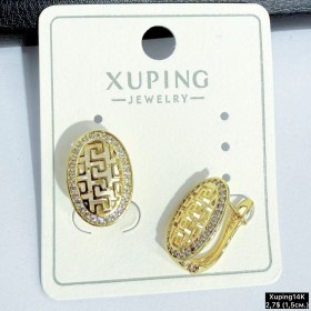 Сережки Xuping14К 10903 (1.5см)	